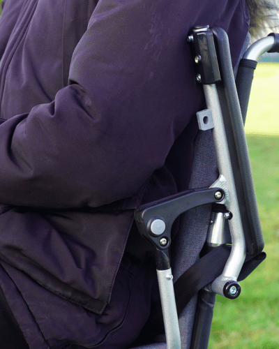 Etech Mobility ultra lightweight lift up armrests for easy access