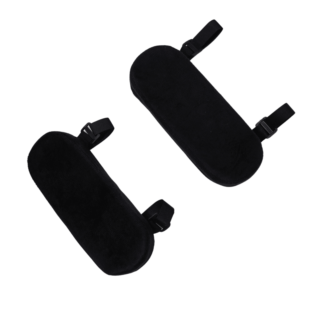 Universal Wheelchair Armrest Cushions Pair with Adjustable Velcro Strap - Etech Mobility UK