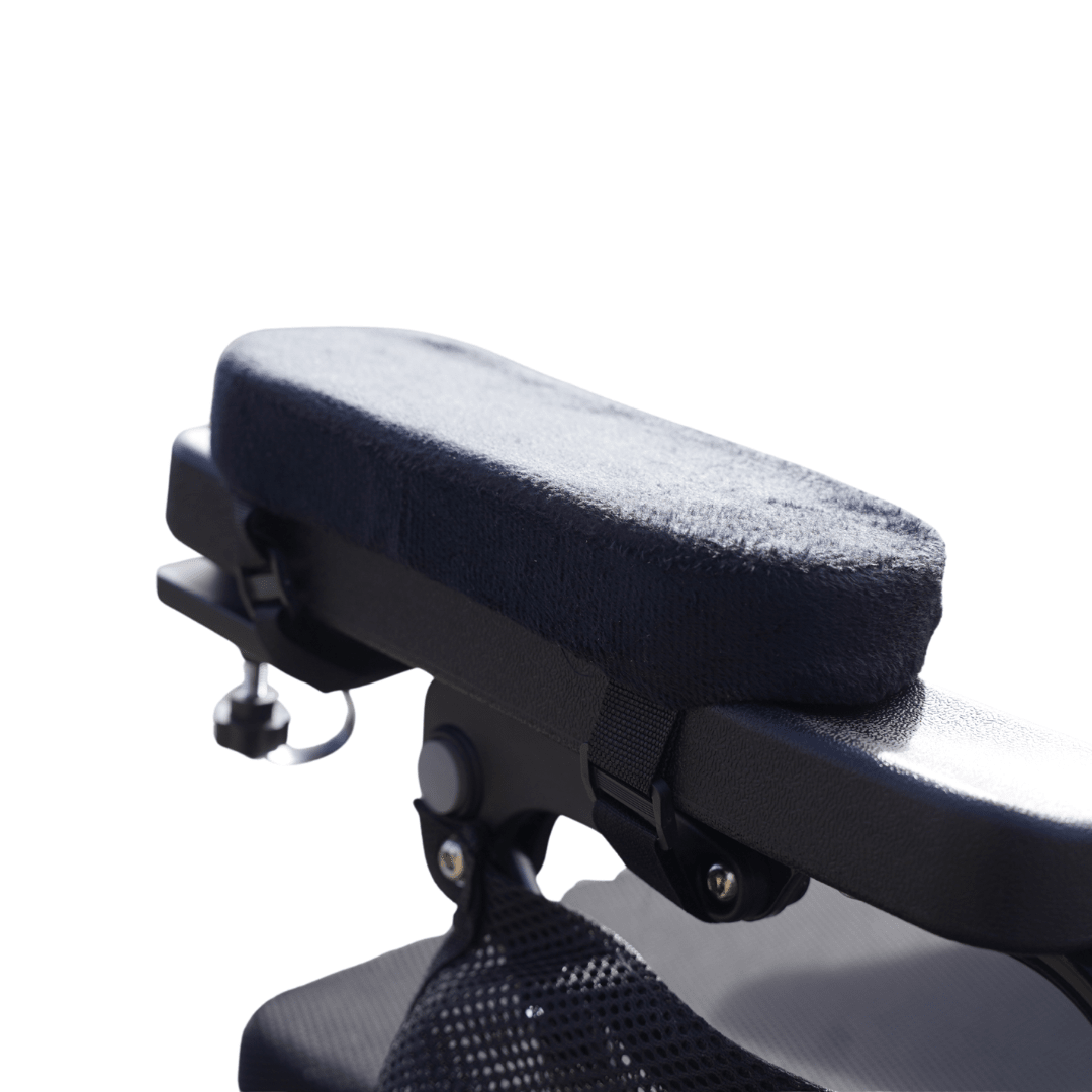 Universal Wheelchair Armrest Cushions Pair with Adjustable Velcro Strap - Etech Mobility UK