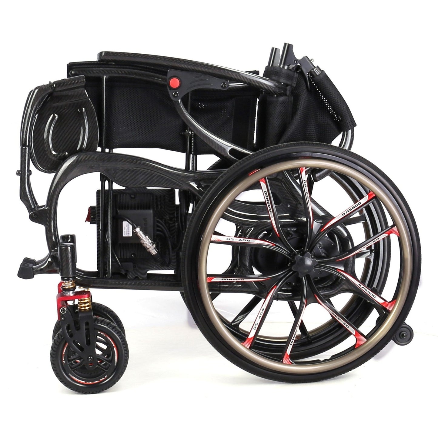 Vantage Carbon – Self-Propel & Powered Carbon Fibre Electric Wheelchair | 20-Inch Wheels - Etech Mobility UK