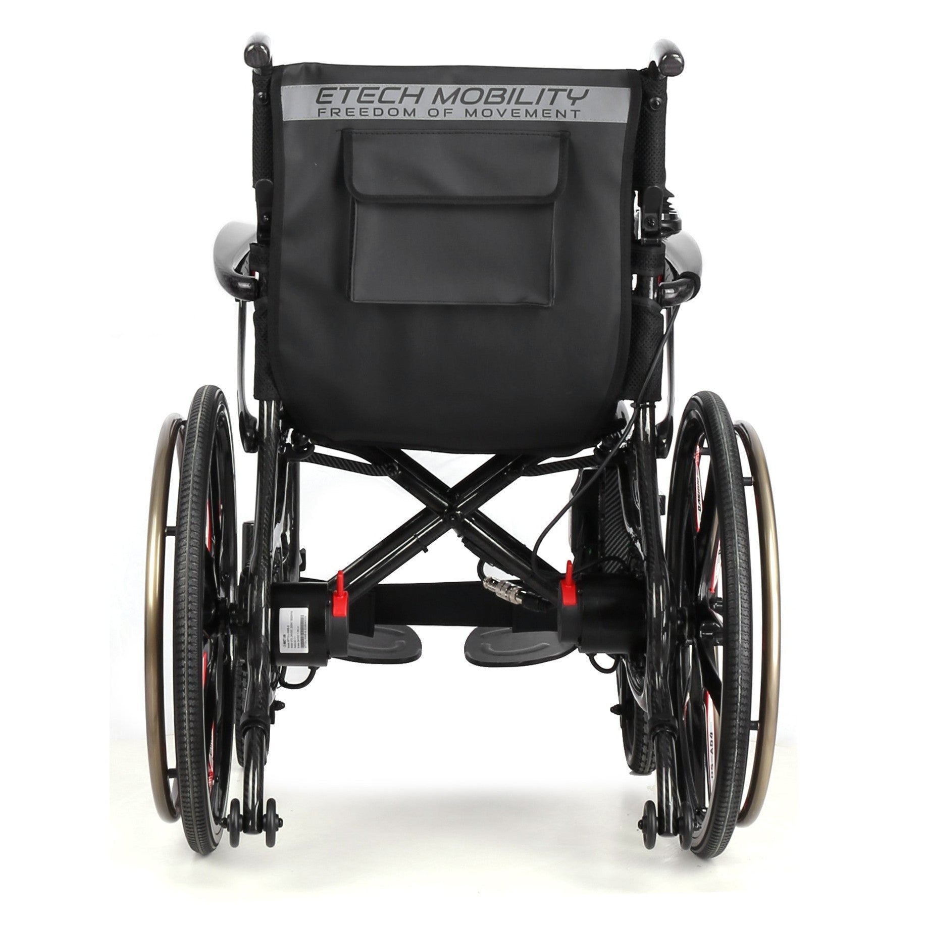 Vantage Carbon – Self-Propel & Powered Carbon Fibre Electric Wheelchair | 20-Inch Wheels - Etech Mobility UK
