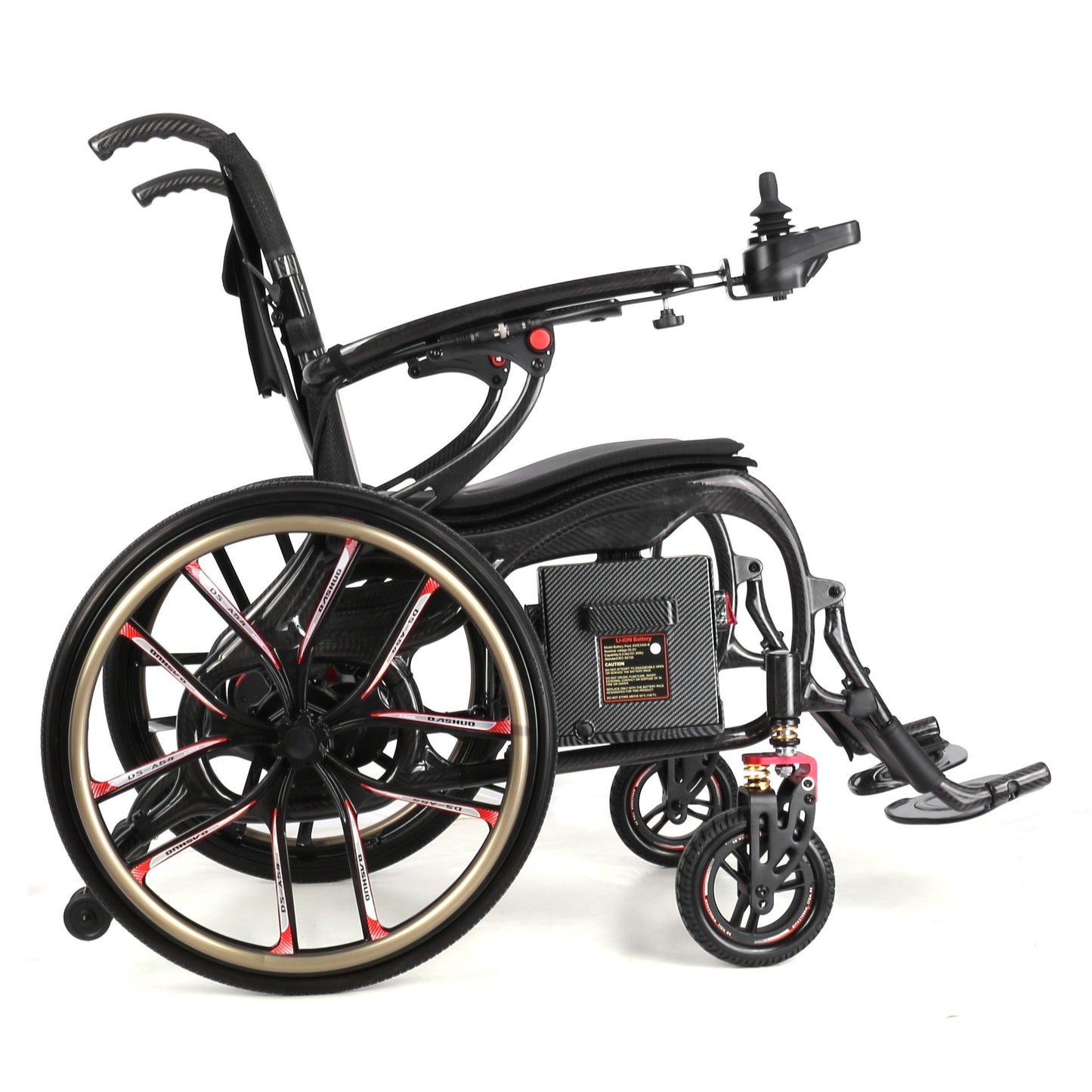 Vantage Carbon – Self-Propel & Powered Carbon Fibre Electric Wheelchair | 20-Inch Wheels - Etech Mobility UK