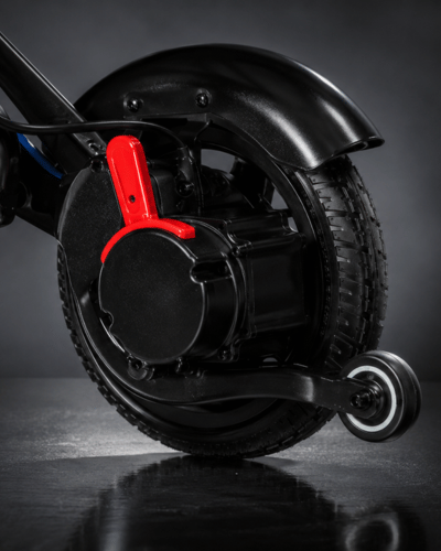 Vector Carbon lightweight folding electric wheelchair with 250w brushless motors by Etech Mobility