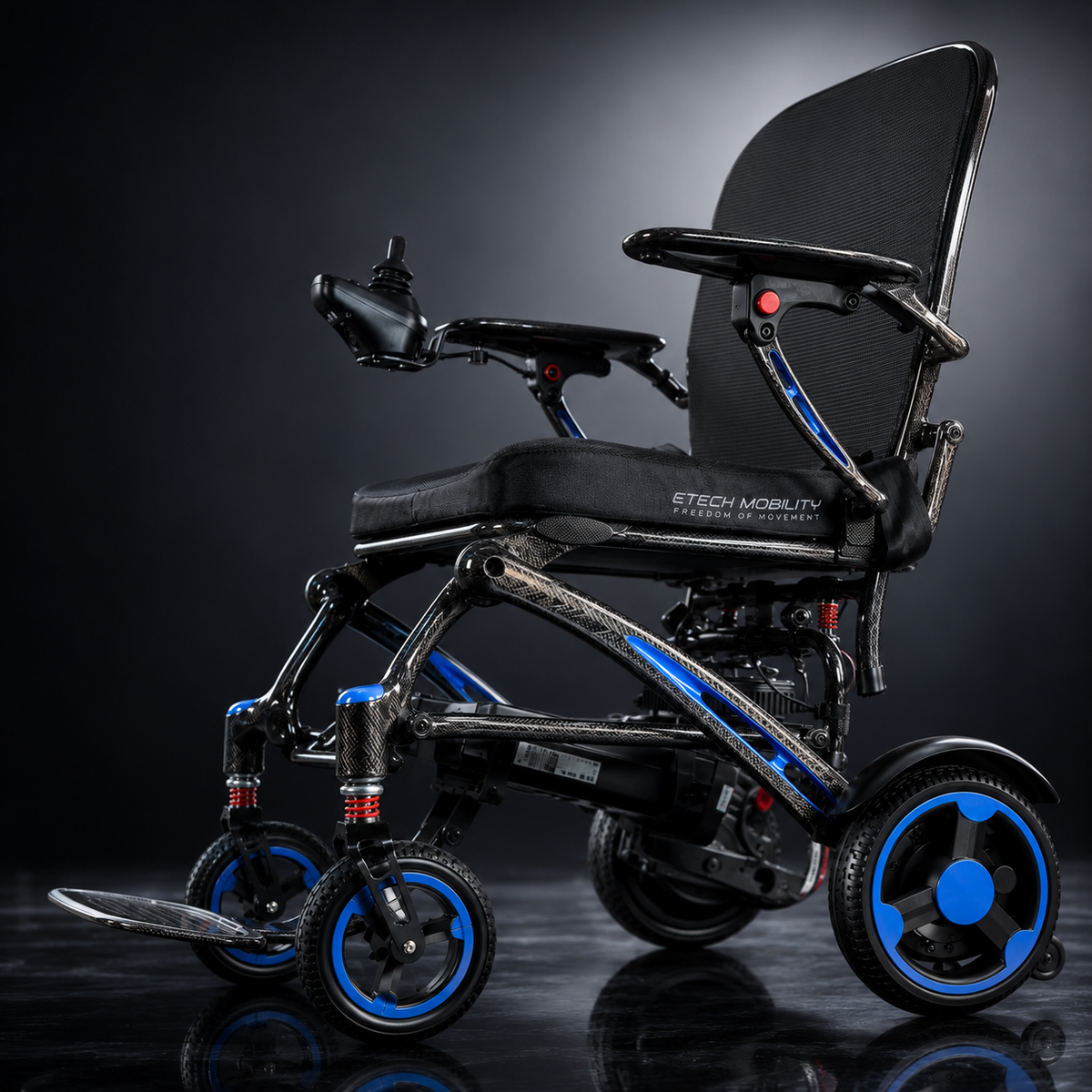 Vector Carbon lightweight, sleek design by Etech Mobility