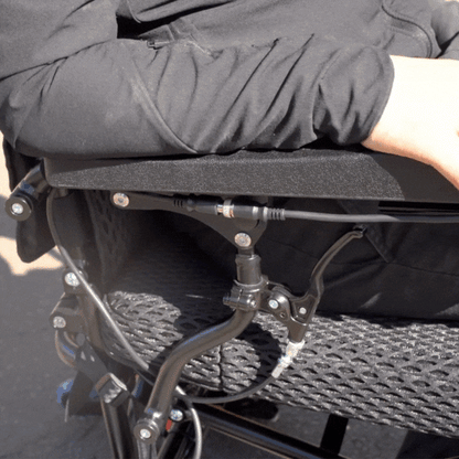 Voyager 185 powerchair manual reclining feature 
