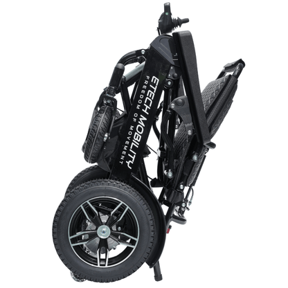 Voyager 185 – Lightweight Electric Wheelchair with Side - Slot Batteries and Reclining Seat (Heavy - duty 185kg Load) - Etech Mobility UK