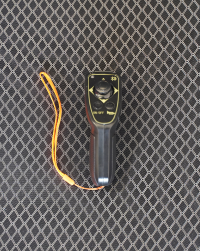 Voyager 185 lightweight folding electric wheelchair remote control by Etech Mobility