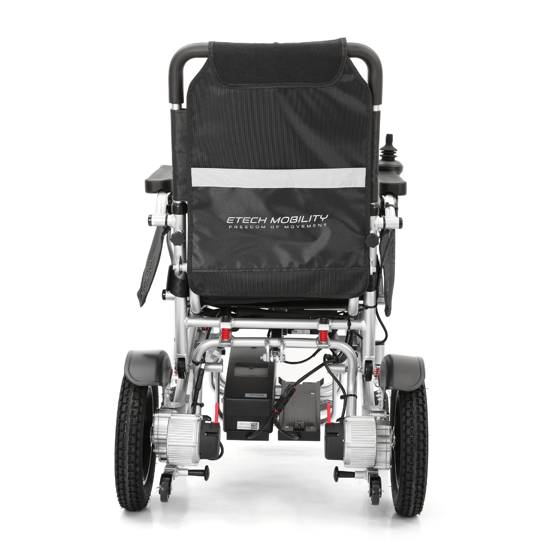 Wide - Seat Automatic Folding Electric Wheelchair | Freedom Elite AF - Etech Mobility UK