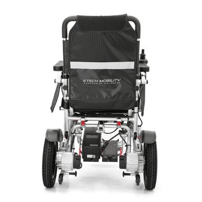 Wide - Seat Automatic Folding Electric Wheelchair | Freedom Elite AF - Etech Mobility UK