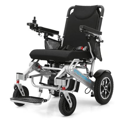 Wide - Seat Automatic Folding Electric Wheelchair | Freedom Elite AF - Etech Mobility UK