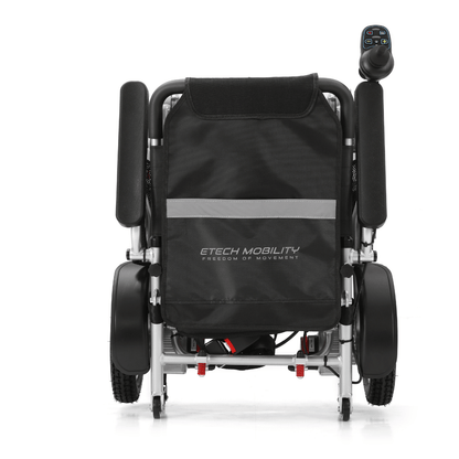 Wide - Seat Automatic Folding Electric Wheelchair | Freedom Elite AF - Etech Mobility UK