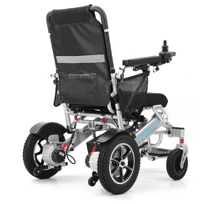 Wide - Seat Automatic Folding Electric Wheelchair | Freedom Elite AF - Etech Mobility UK