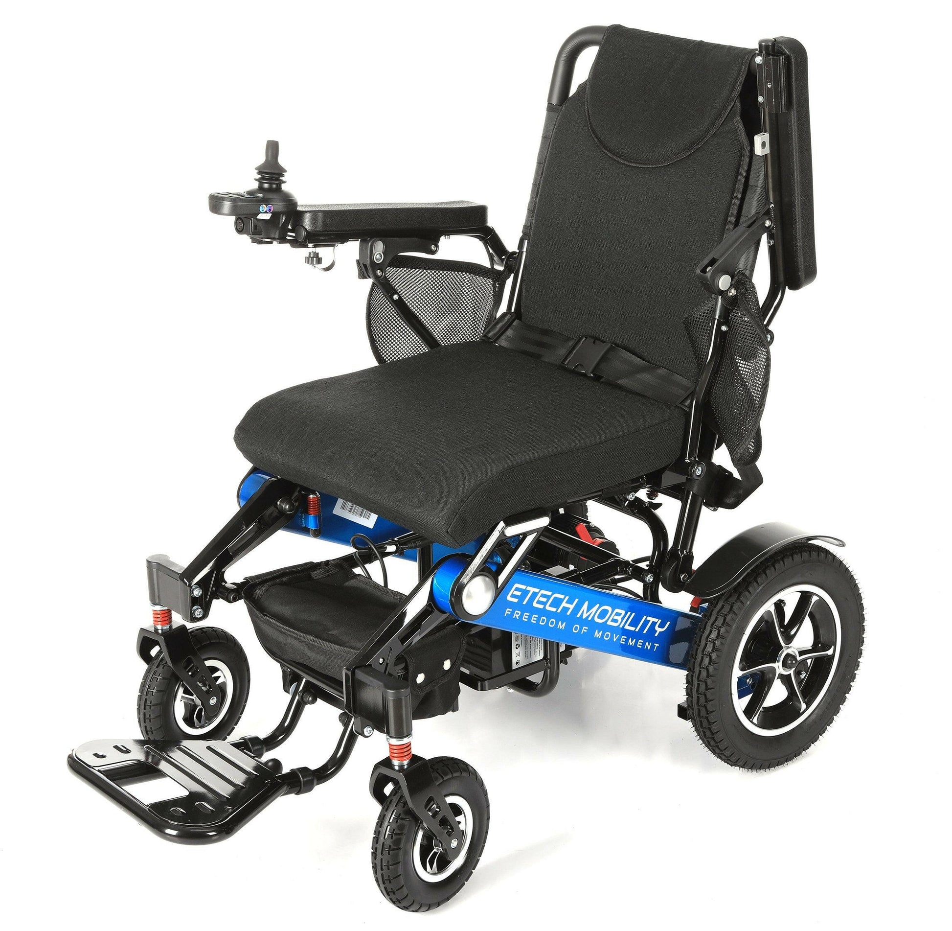 Wide - Seat Reclining Lightweight Electric Wheelchair | Freedom Elite MR - Etech Mobility UK