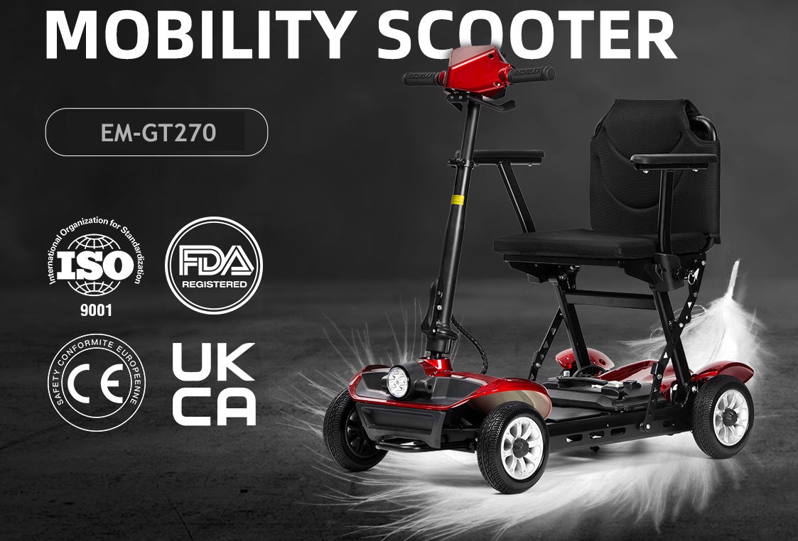 Lightweight Mobility Scooter by Etech Mobility | MS-270 - Etech Mobility