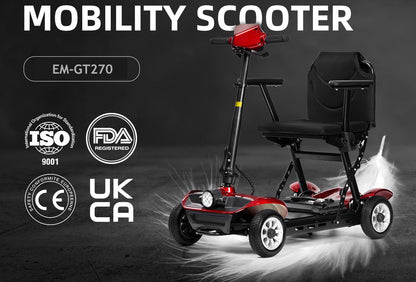 Lightweight Mobility Scooter by Etech Mobility | MS-270 - Etech Mobility