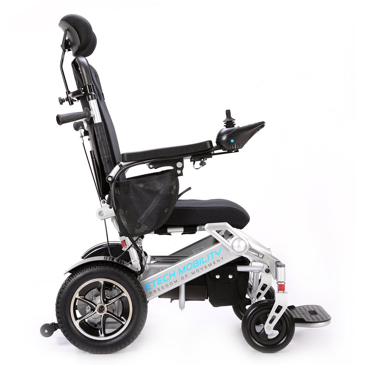 Reclining Lightweight Electric Folding Wheelchair | Freedom Pro MR - Etech Mobility