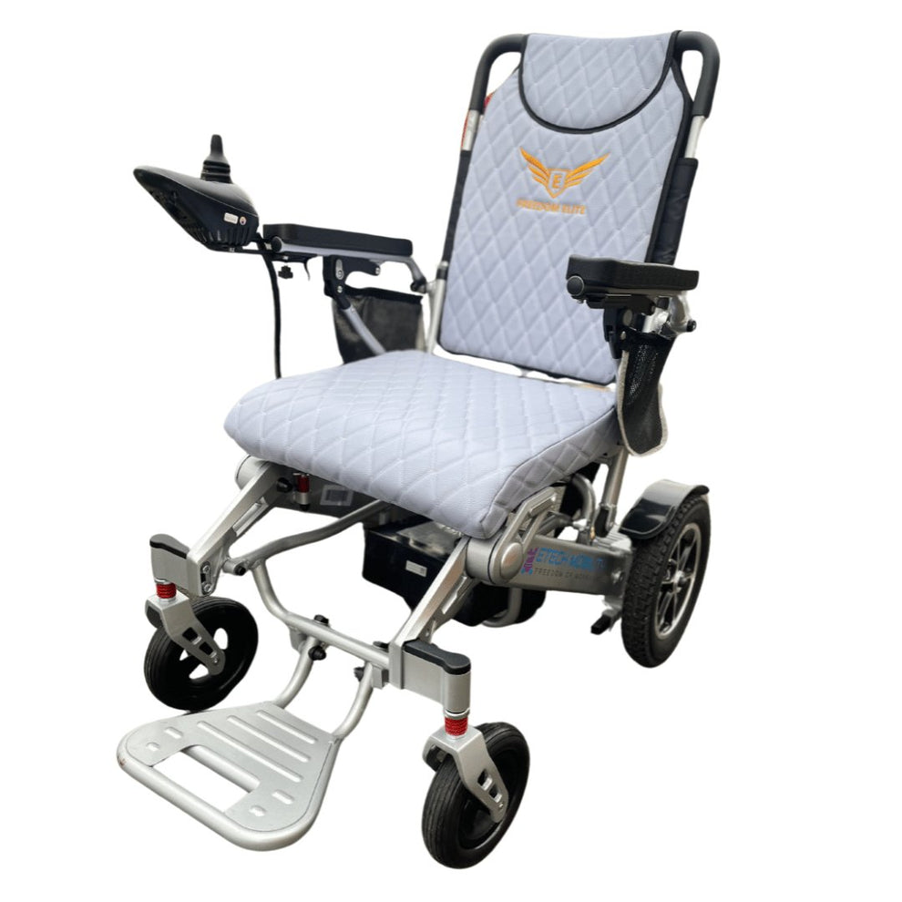 Stitched Leather Upholstery for Freedom Pro and Elite Electric Wheelch ...