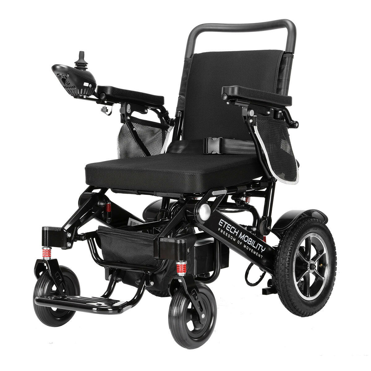 Wide-Seat Brushless Motor Powerchair | Freedom Elite ST - Etech Mobility