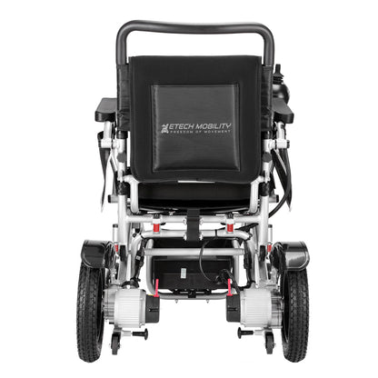 Wide-Seat Remote Foldable Electric Wheelchair | Freedom Elite AF - Etech Mobility